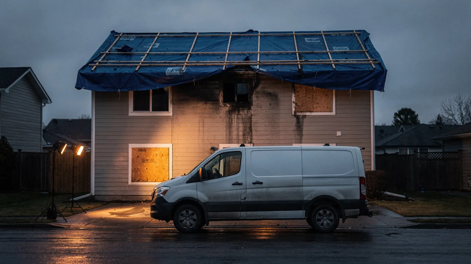 Fire Damage Restoration in South China, ME near me